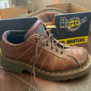 Dr. Martens Chestnut Leather Boots